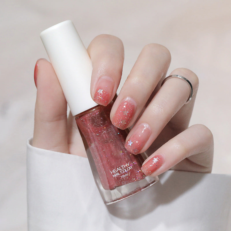 ✨ Say Goodbye to Toxic Nail Polish – Water-Based Quick-Dry Peel-Off Nail Polish! ✨