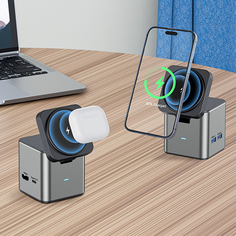 Multifunctional Docking Station with Wireless Charger