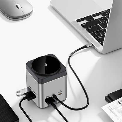 Multifunctional Docking Station with Wireless Charger