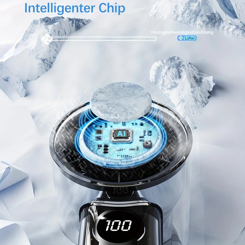 💥 50% OFF FLASH SALE! Bladeless Portable Cooling Fan – 100+ Speeds, Digital Display ❄️🌀 【Limited Time】