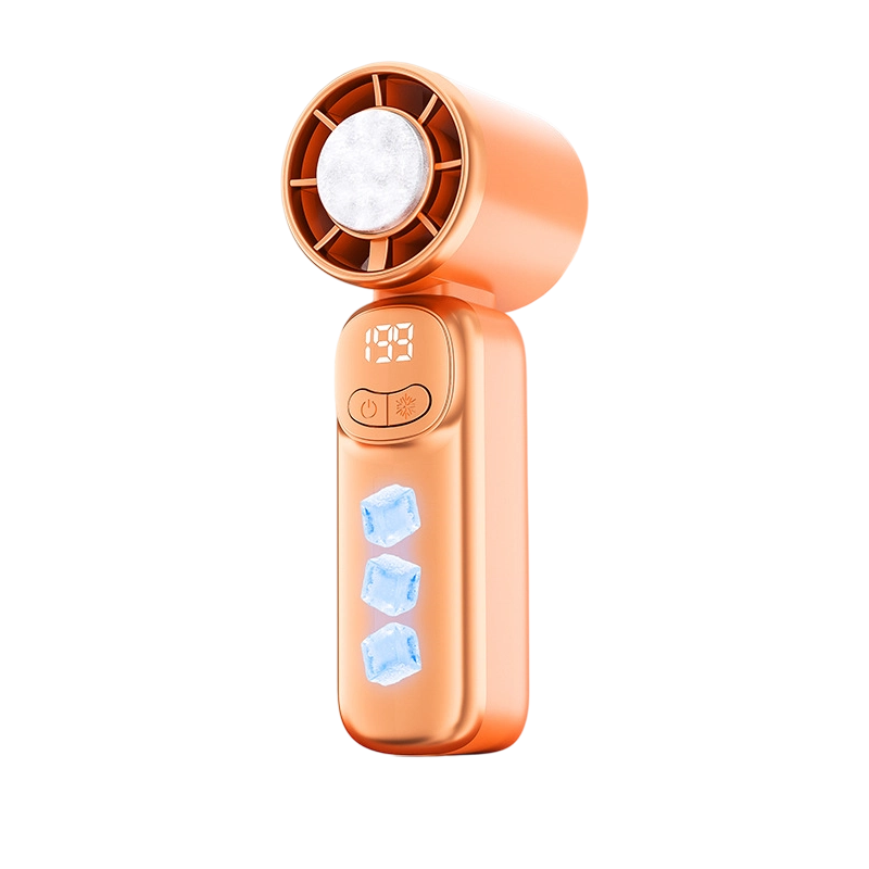 Compact portable fan with long battery life