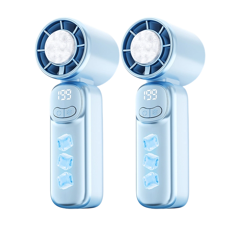 Compact portable fan with long battery life