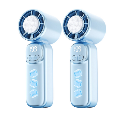 Compact portable fan with long battery life