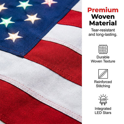 50% OFF FOR LIMITED TIME LED American Flag Light with Remote Control