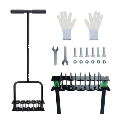 🎉 Heavy-Duty Manual Lawn Coring Aerator