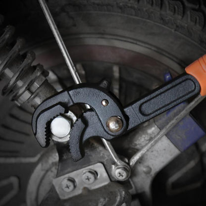 Multifunctional 12-inch Large Opening Universal Adjustable Wrench