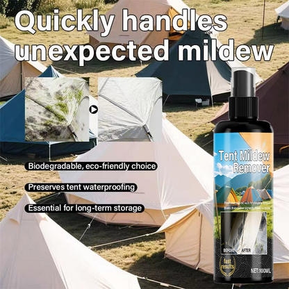 ✨Limited-time free cleaning cloths 🧹 First come, first served 🧴✨ 53% OFF! Outdoor Mildew Stain Cleaner – Spray on, wipes off mold instantly. Eco‑friendly, won‘t ruin waterproofing. Tent, awning, shower curtain – all like new! 🏕️💪
