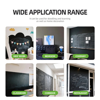 Water-Based Blackboard Paint for Creative Walls