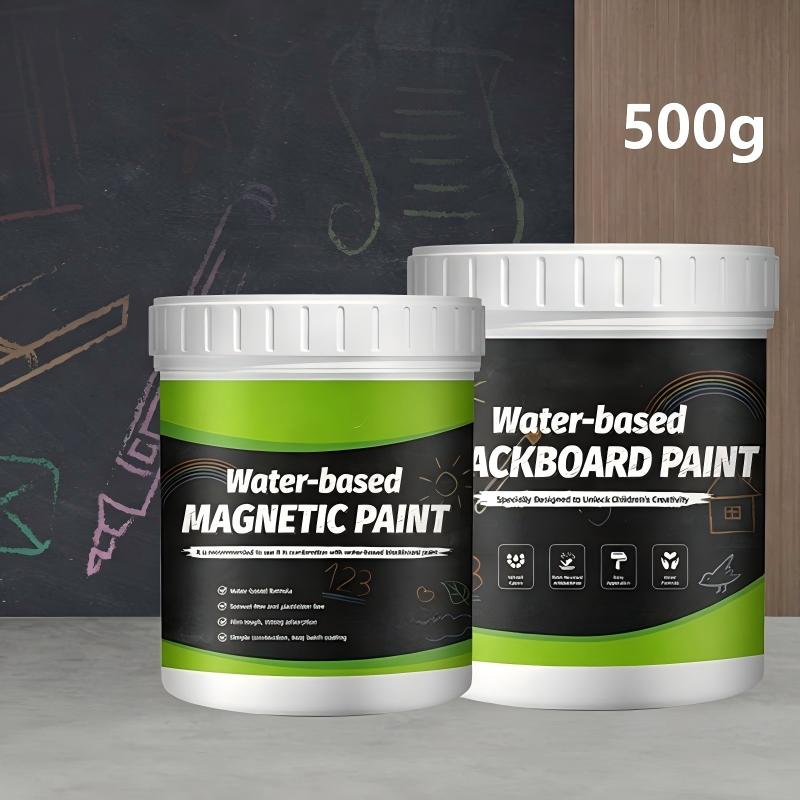 Water-Based Blackboard Paint for Creative Walls