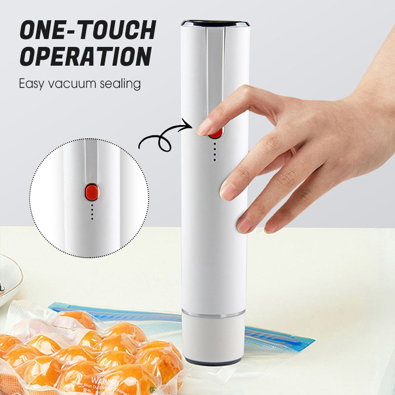 Compact Rechargeable Handheld Vacuum Sealer Kit