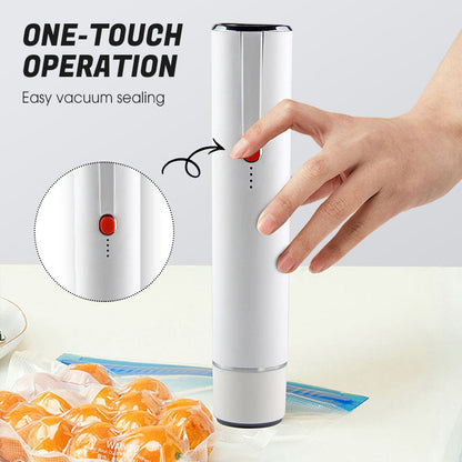 Compact Rechargeable Handheld Vacuum Sealer Kit