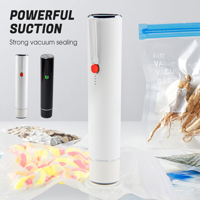 Compact Rechargeable Handheld Vacuum Sealer Kit