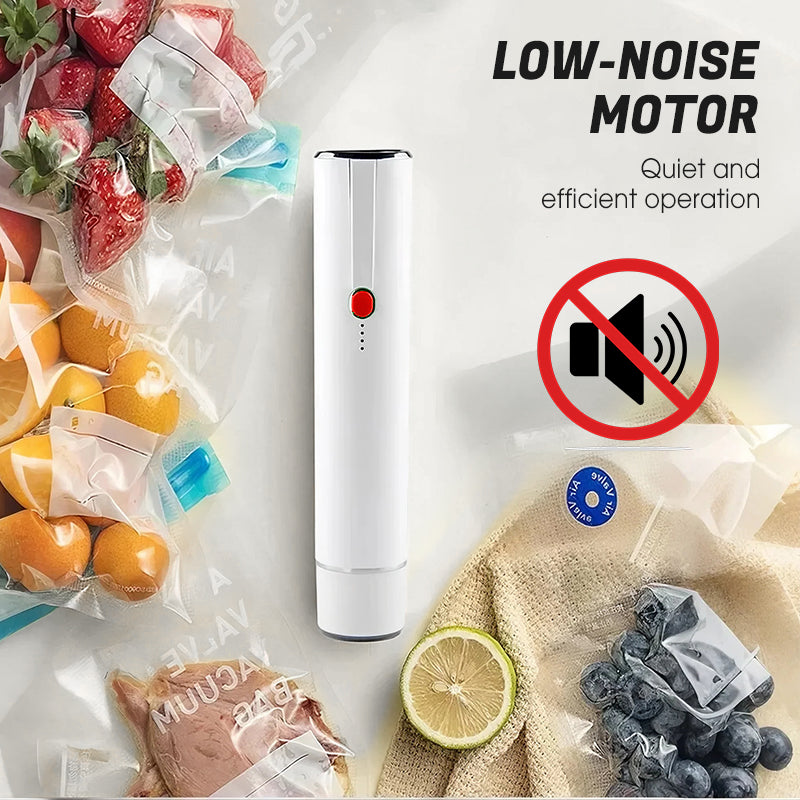 Compact Rechargeable Handheld Vacuum Sealer Kit