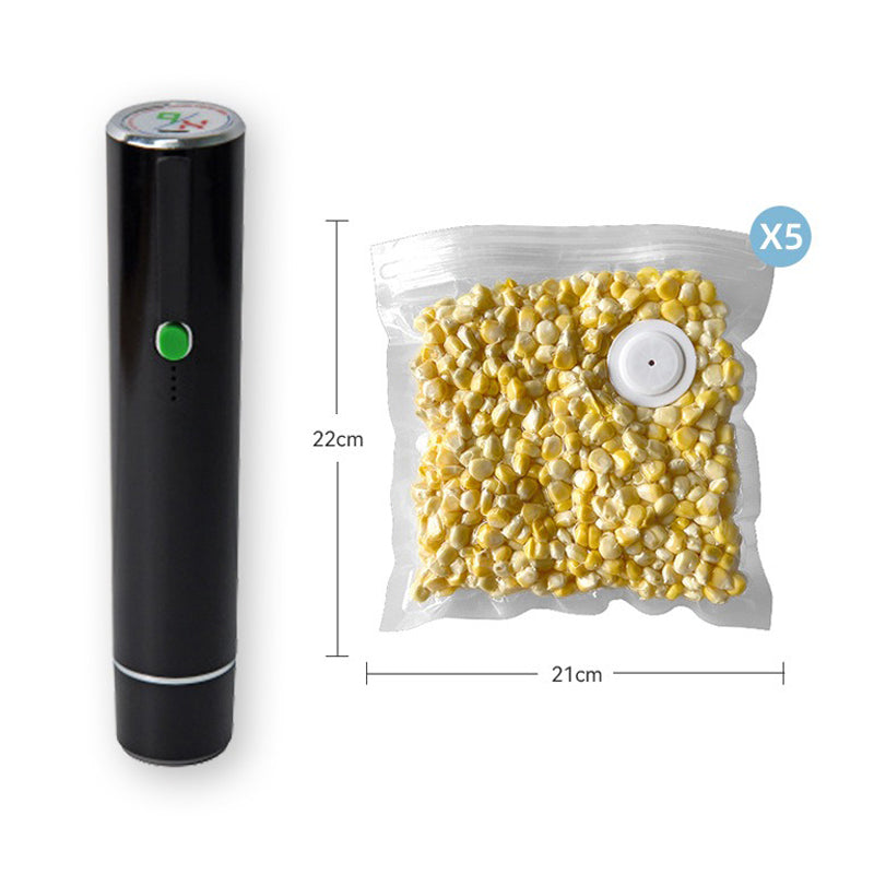 Compact Rechargeable Handheld Vacuum Sealer Kit