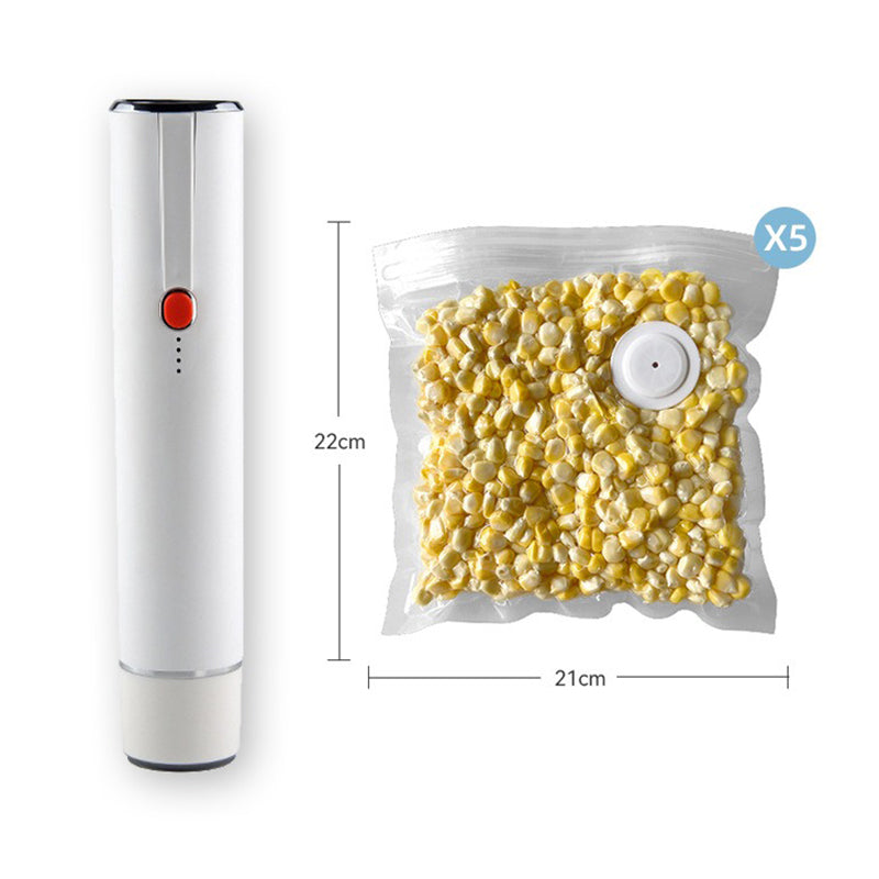 Compact Rechargeable Handheld Vacuum Sealer Kit