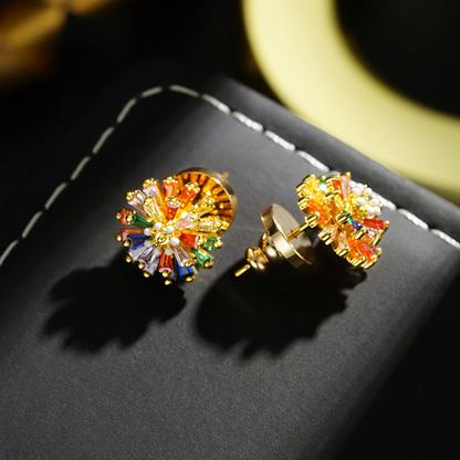 🔥While Supplies Last 50% OFF!🎉 Colorful Firework Stud Earrings for Women
