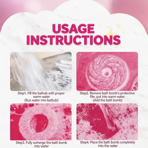 🎁Perfact Gift!🍭🫧 Lollipop Bath Bomb – Explodes into Colorful Bubbles & Leaves a Long-Lasting Fragrance 🧼🌸🍬