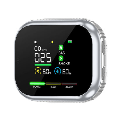 🎉Portable Multi-Gas Alarm with LCD Display & Battery Backup
