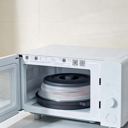 📢📢50% OFF !! ⏰Collapsible Microwave Cover with Base Mat💨