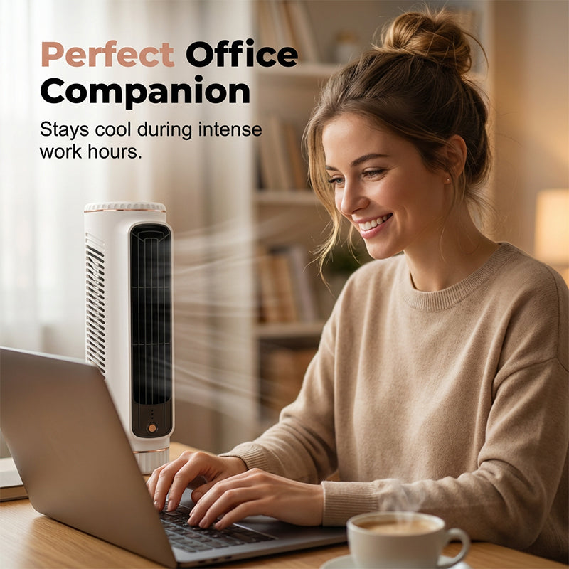Portable USB Tower Fan with 3 Speeds