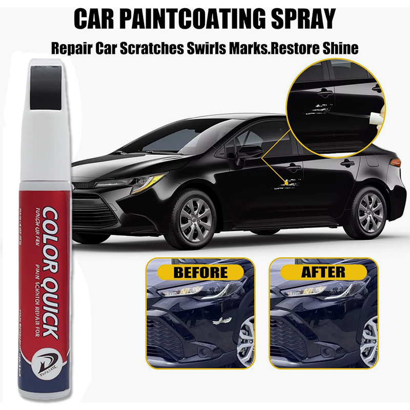 Car Scratch Repair Touch Up Paint Pen - Brush and Pen Tip