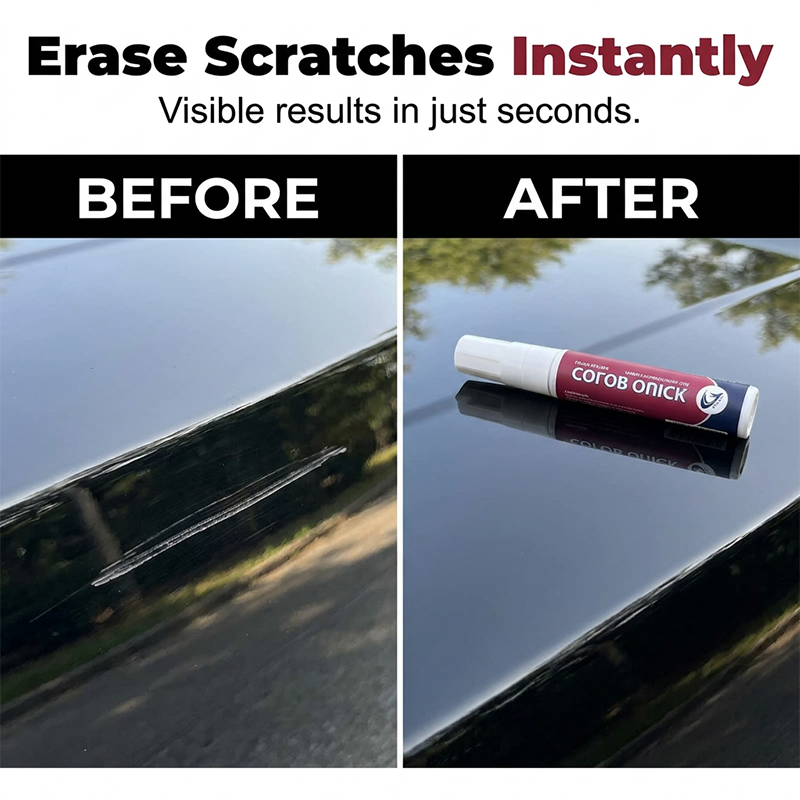 Car Scratch Repair Touch Up Paint Pen - Brush and Pen Tip
