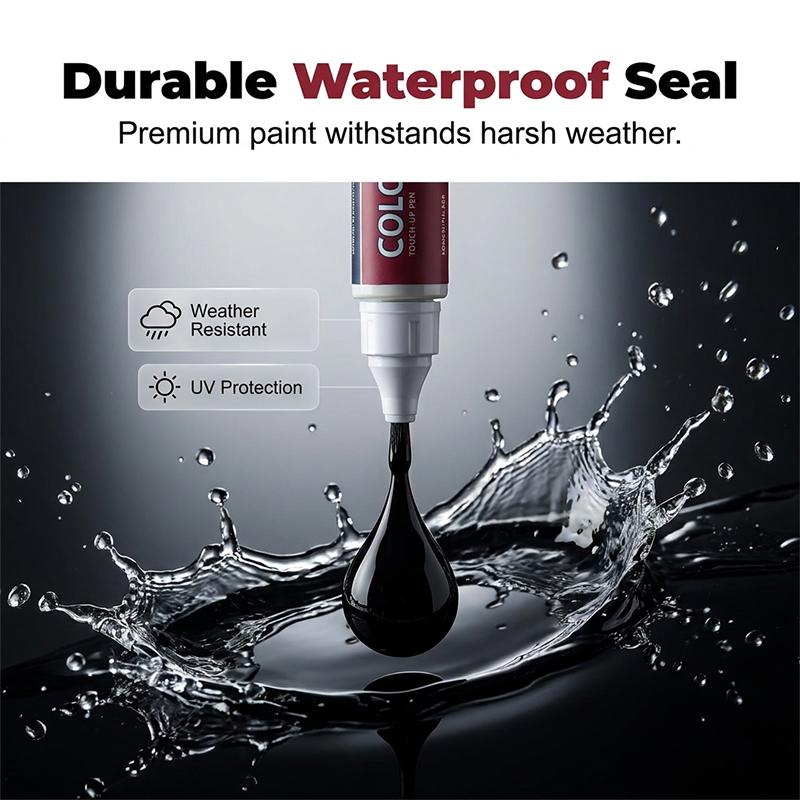 Car Scratch Repair Touch Up Paint Pen - Brush and Pen Tip