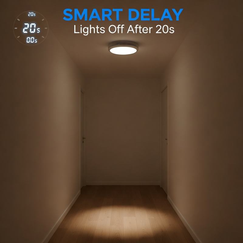 ❄️ Summer Sale: 50% Off! 💡Smart Motion Sensor Light Switch – Automatic Lighting for Hallways, Stairways, Bathrooms, and Storage Rooms