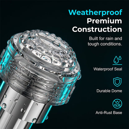Wire-Free Motorcycle Valve Cap Light