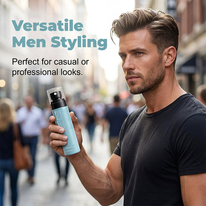 Men's Quick-Dry Matte Styling Mud Spray