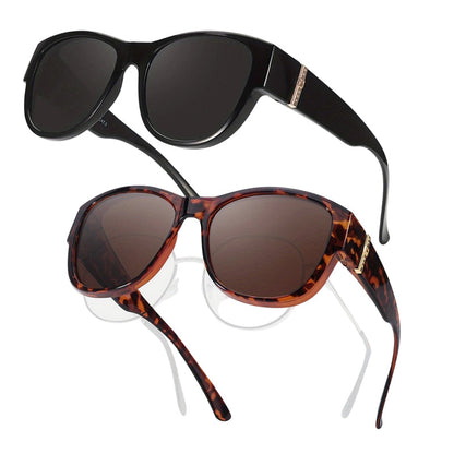 ☀️Big Sunglasses to Wear Over Glasses for Women