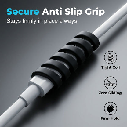 Spiral Cable Protector for Charging Cords