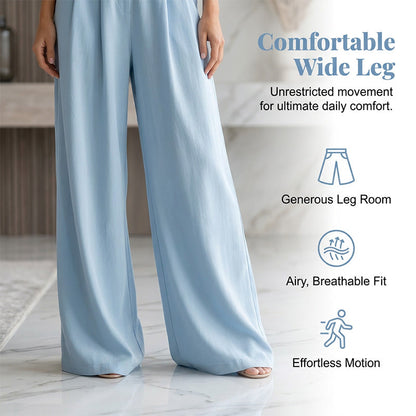 ⌛Limited-time offer-Women's V-Neck High Waist Wide Leg Jumpsuit