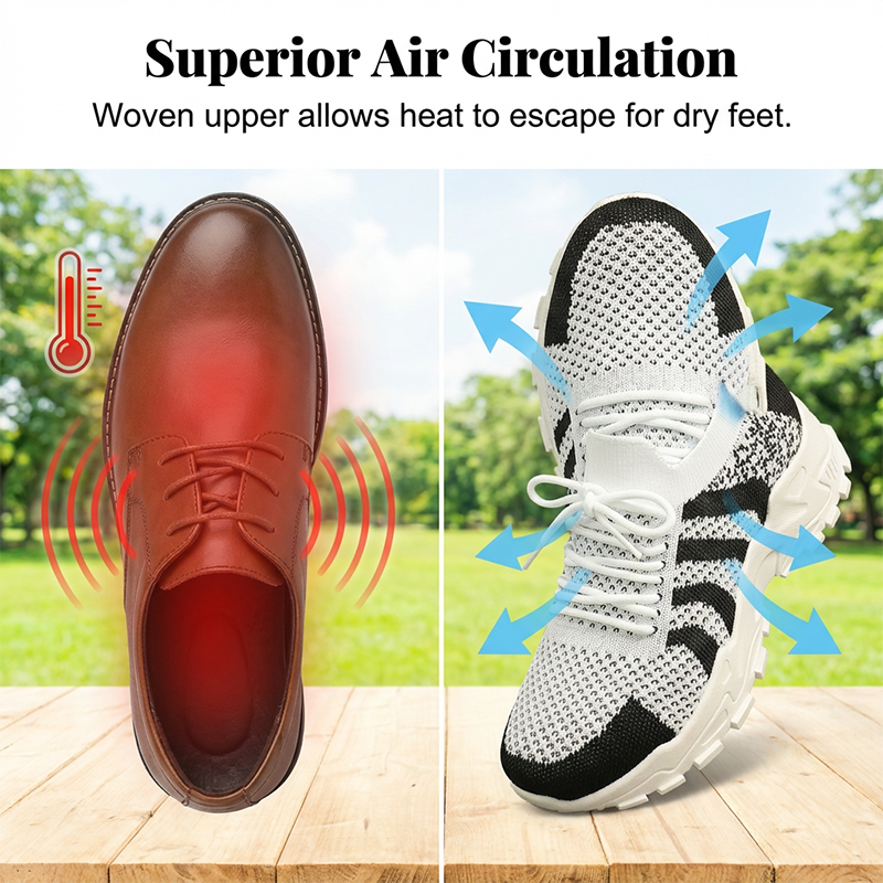 ✨Women's Breathable Casual Knit Sneakers– Style, Comfort & All-Day Support 👟💫