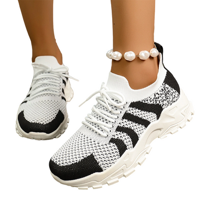 ✨Women's Breathable Casual Knit Sneakers– Style, Comfort & All-Day Support 👟💫