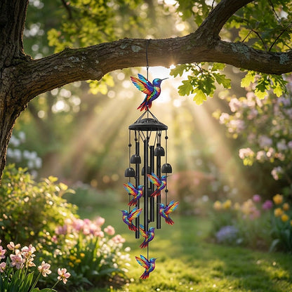 ⏳Time-Limited Special⏰Vintage Metal Memorial Wind Chimes – Soothing Melody, Rust-Resistant Aluminum, Retro Design ✨