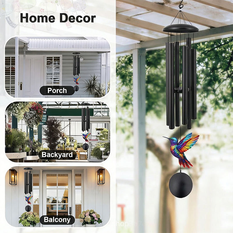 ⏳Time-Limited Special⏰Vintage Metal Memorial Wind Chimes – Soothing Melody, Rust-Resistant Aluminum, Retro Design ✨