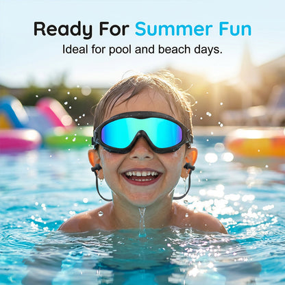 📢📢50% OFF !! ⏰Anti-Fog Swimming Goggles with Earplugs & Nose Clip