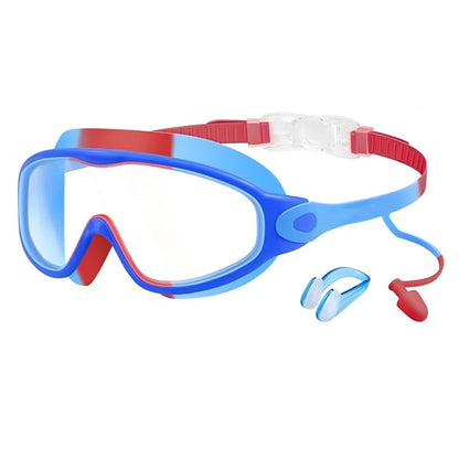 📢📢50% OFF !! ⏰Anti-Fog Swimming Goggles with Earplugs & Nose Clip