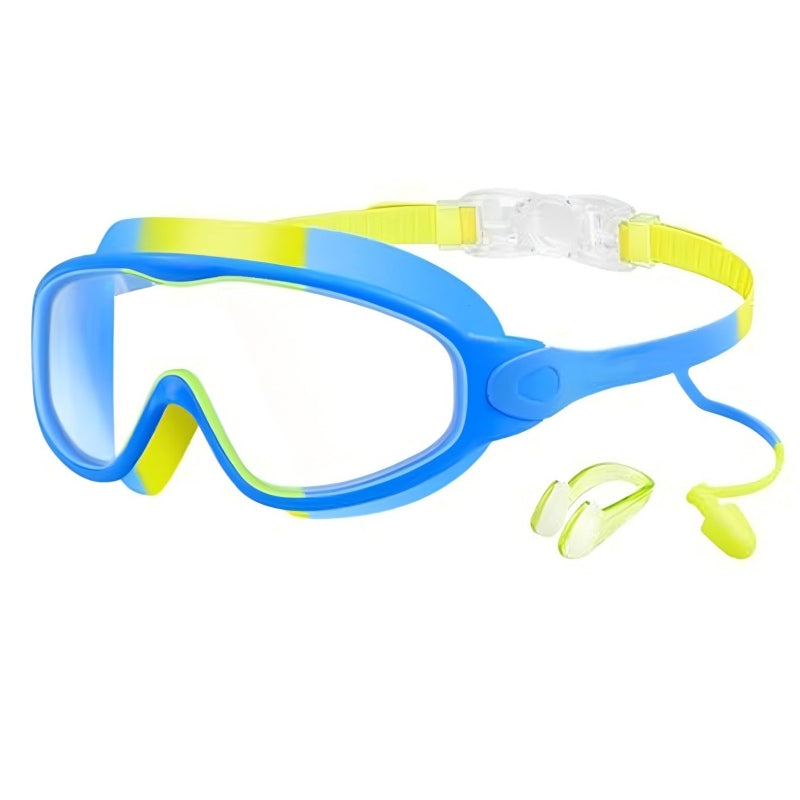 📢📢50% OFF !! ⏰Anti-Fog Swimming Goggles with Earplugs & Nose Clip
