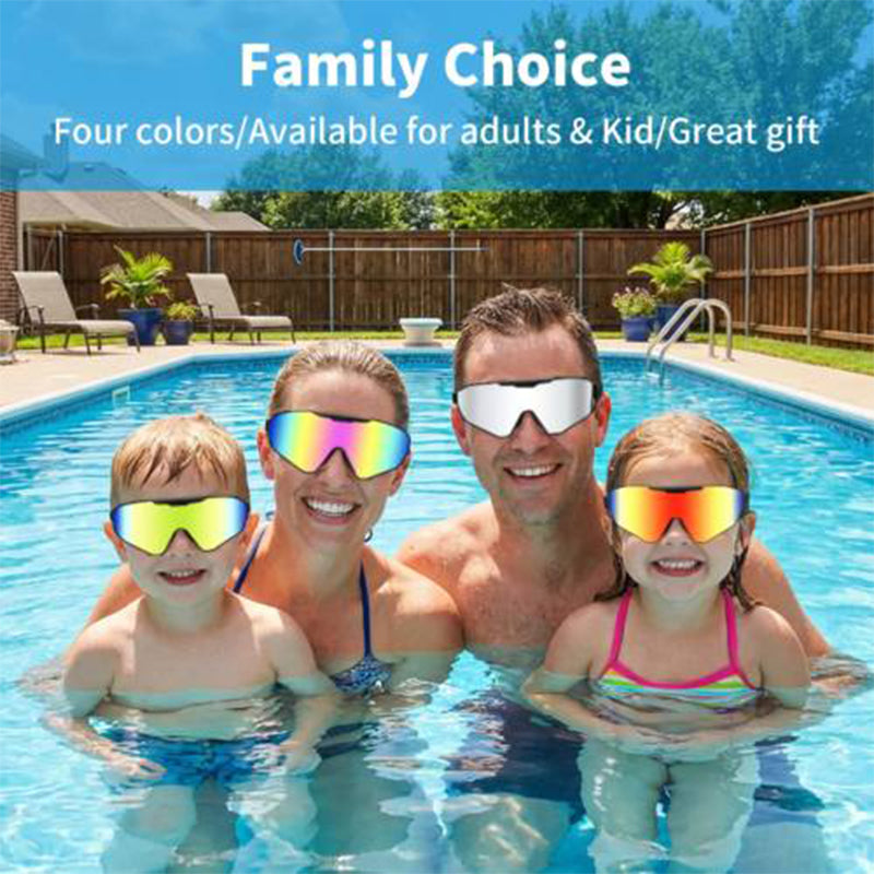 Family Wide View Swim Goggles