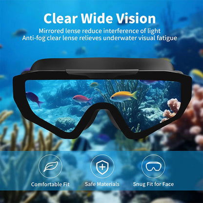 Family Wide View Swim Goggles