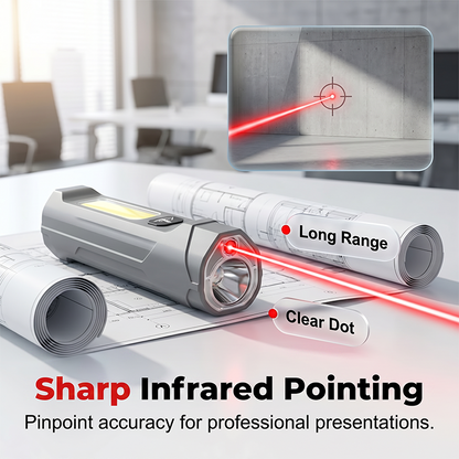 Infrared Laser Flashlight with COB Magnetic Base
