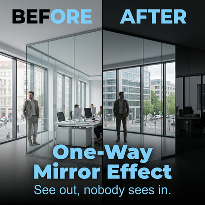 🕵️‍♂️🚫 Anti-spy window spray – one-way privacy, sunlight in, prying eyes out.