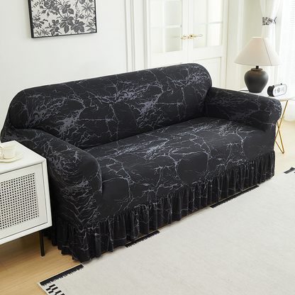 🎉 2026 Hot Sale!🛋️ High‑Stretch Sofa Slipcover‑Ruffled Hem & Full Protection ✨