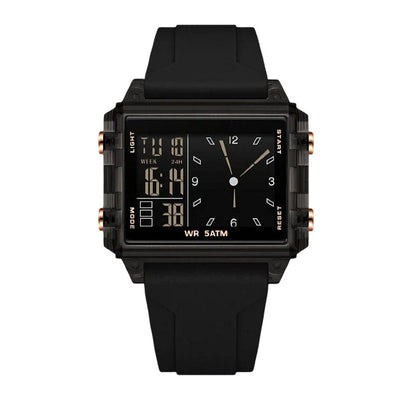 ⌚ 50% OFF NOW! 💧 Transparent Digital Watch – 50M Waterproof, Luminous Display & Hybrid Time – Style Meets Function ✨
