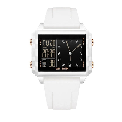 ⌚ 50% OFF NOW! 💧 Transparent Digital Watch – 50M Waterproof, Luminous Display & Hybrid Time – Style Meets Function ✨