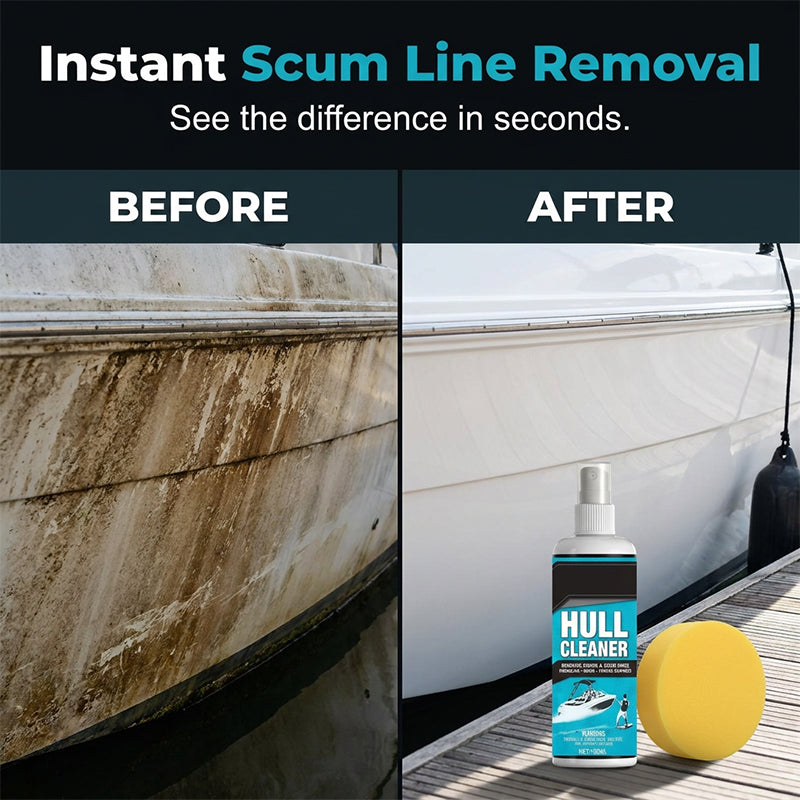 Boat Hull Cleaner 100ml Stain and Scum Line Remover
