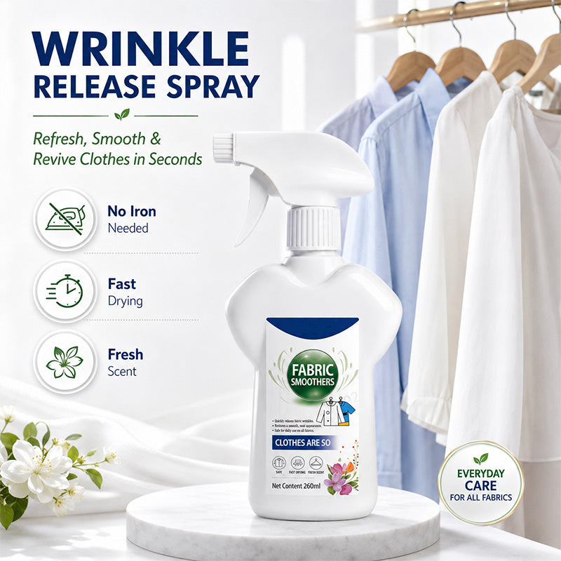 Instant Wrinkle Release Fabric Spray