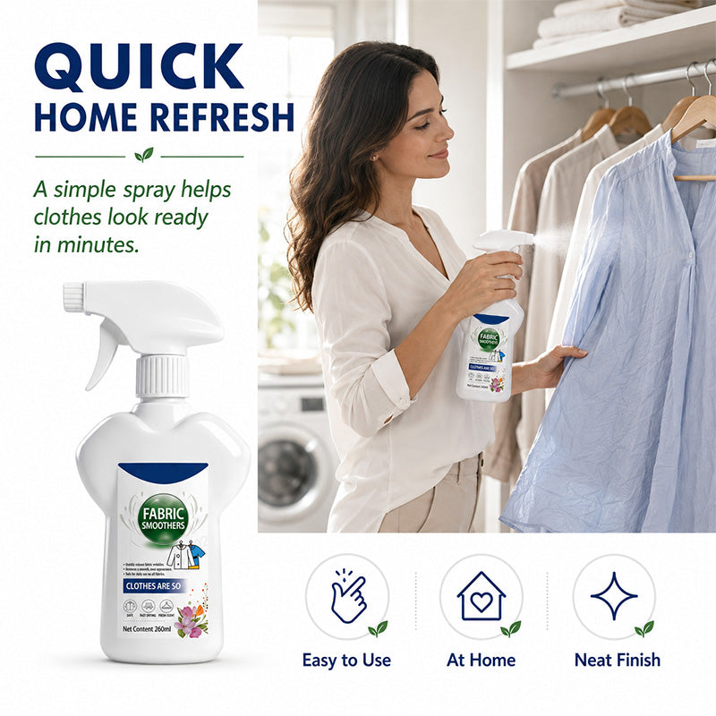 Instant Wrinkle Release Fabric Spray